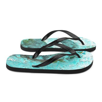 Blue water horse Flip-Flops