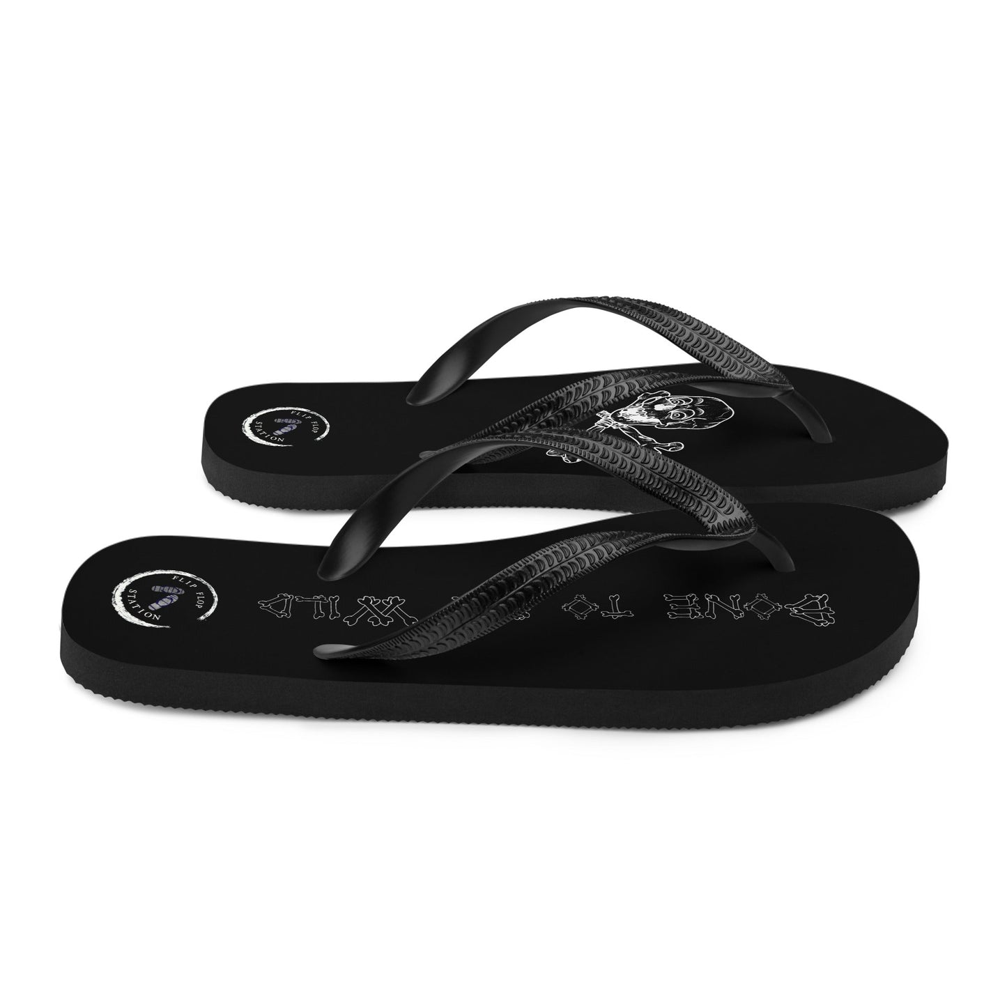 Bone to Be Wild Men's Flip-Flops