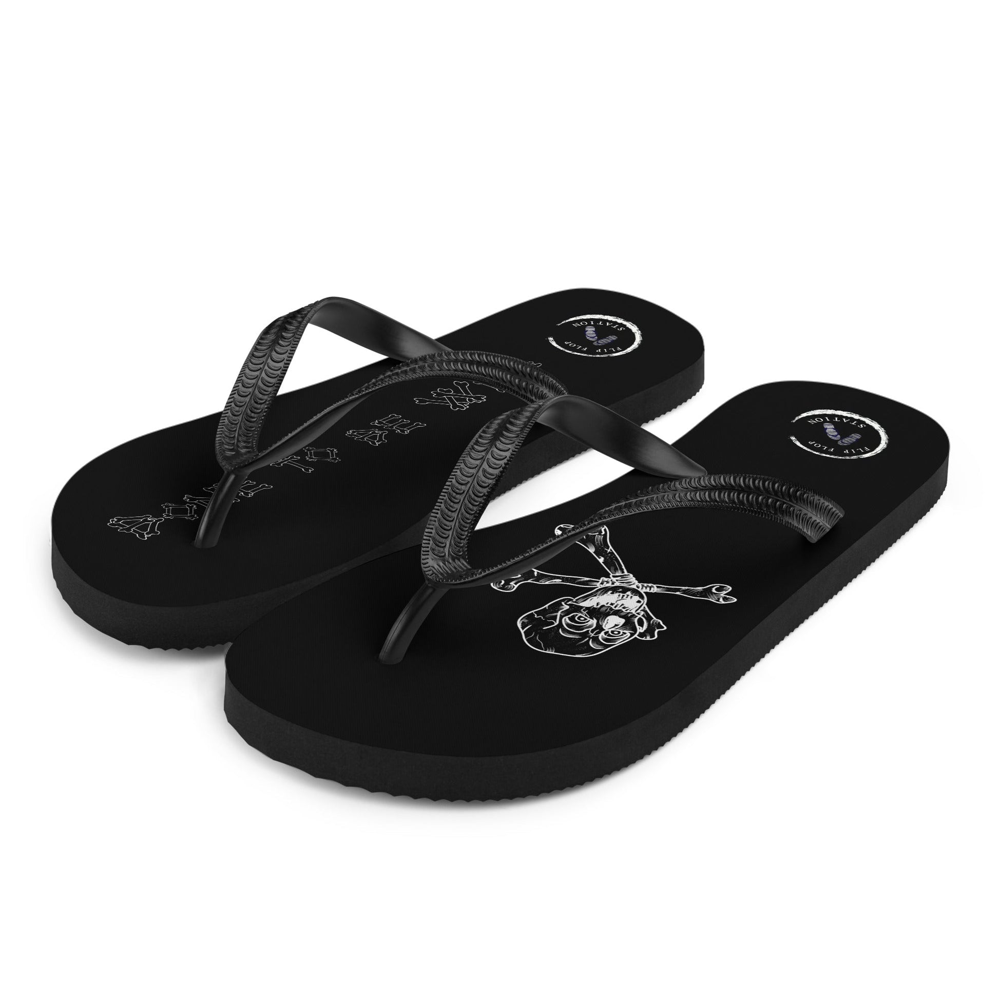 Bone to Be Wild Men's Flip-Flops