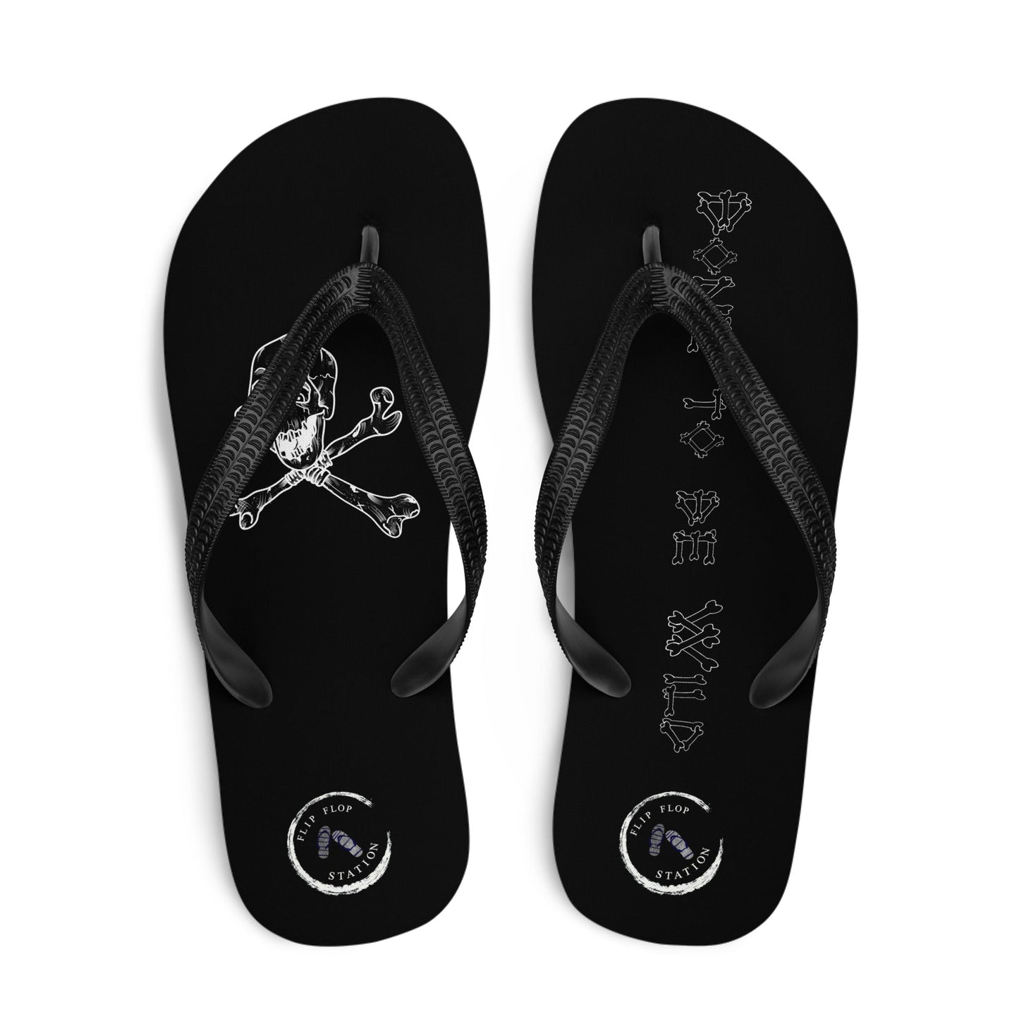 Bone to Be Wild Men's Flip-Flops