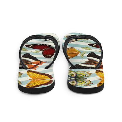 Butterflies Flip Flop Design