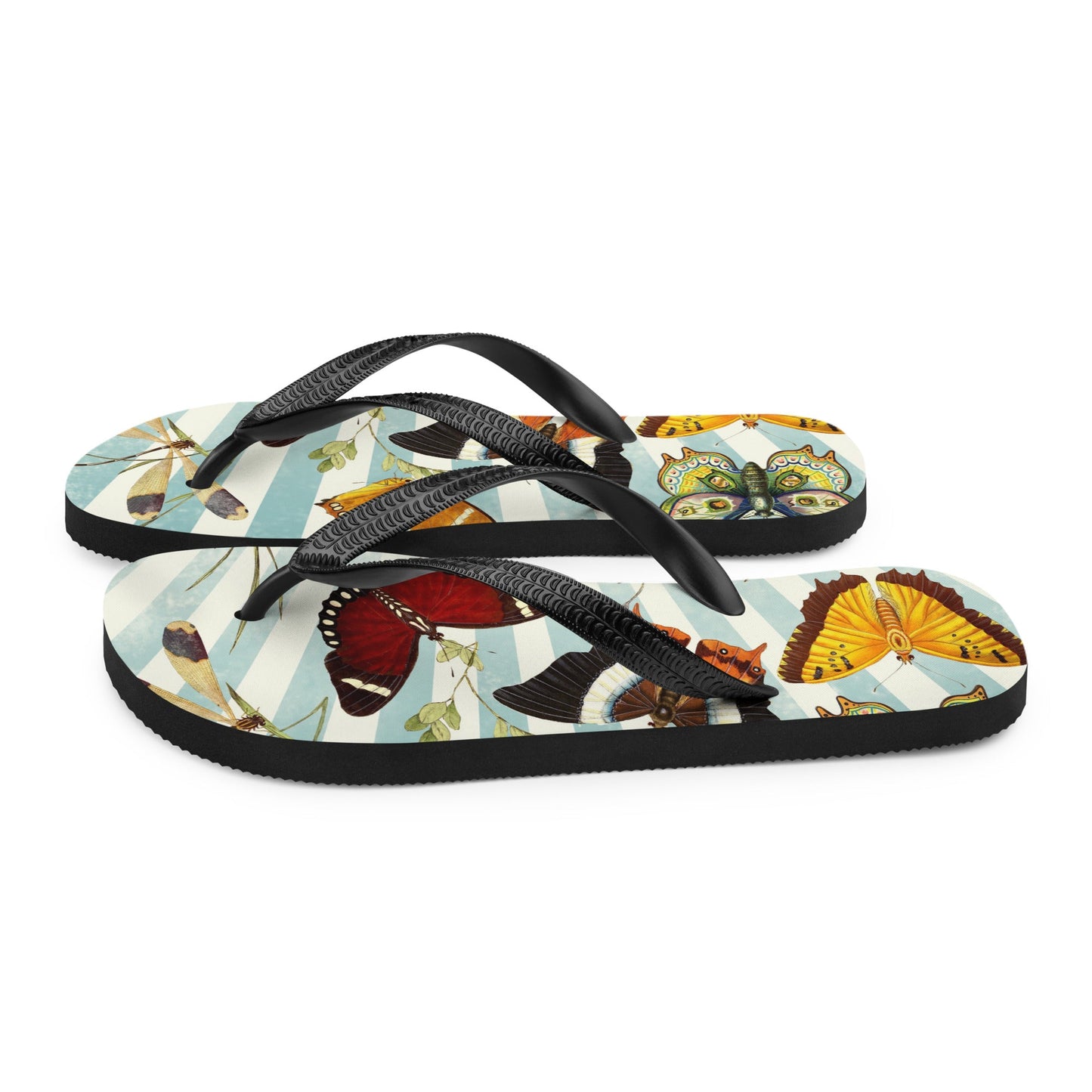 Butterflies Flip Flop Design