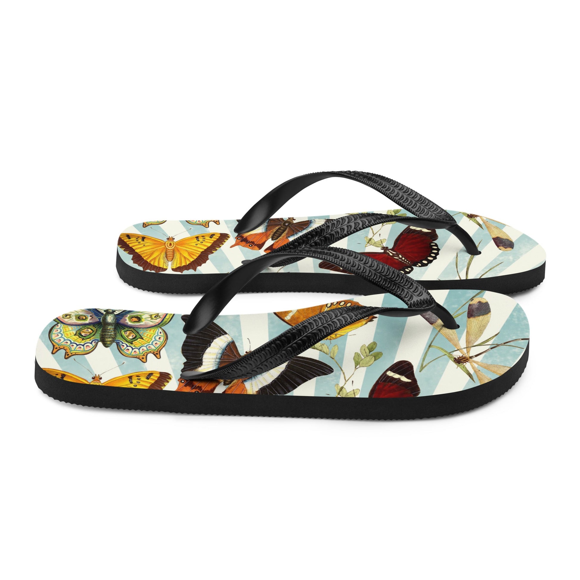 Butterflies Flip Flop Design