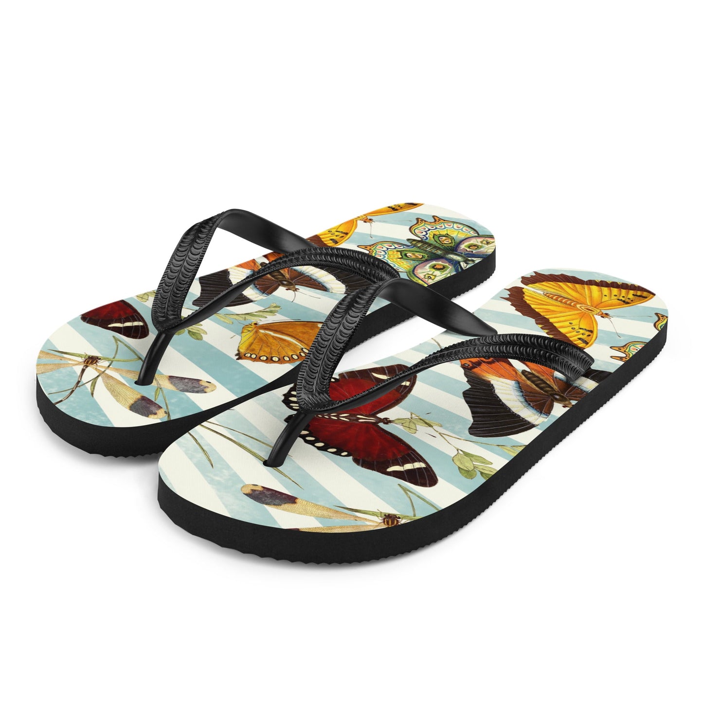 Butterflies Flip Flop Design