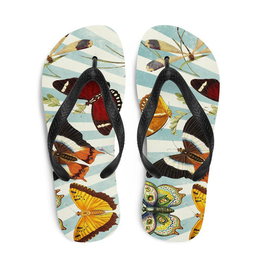 Butterflies Flip Flop Design