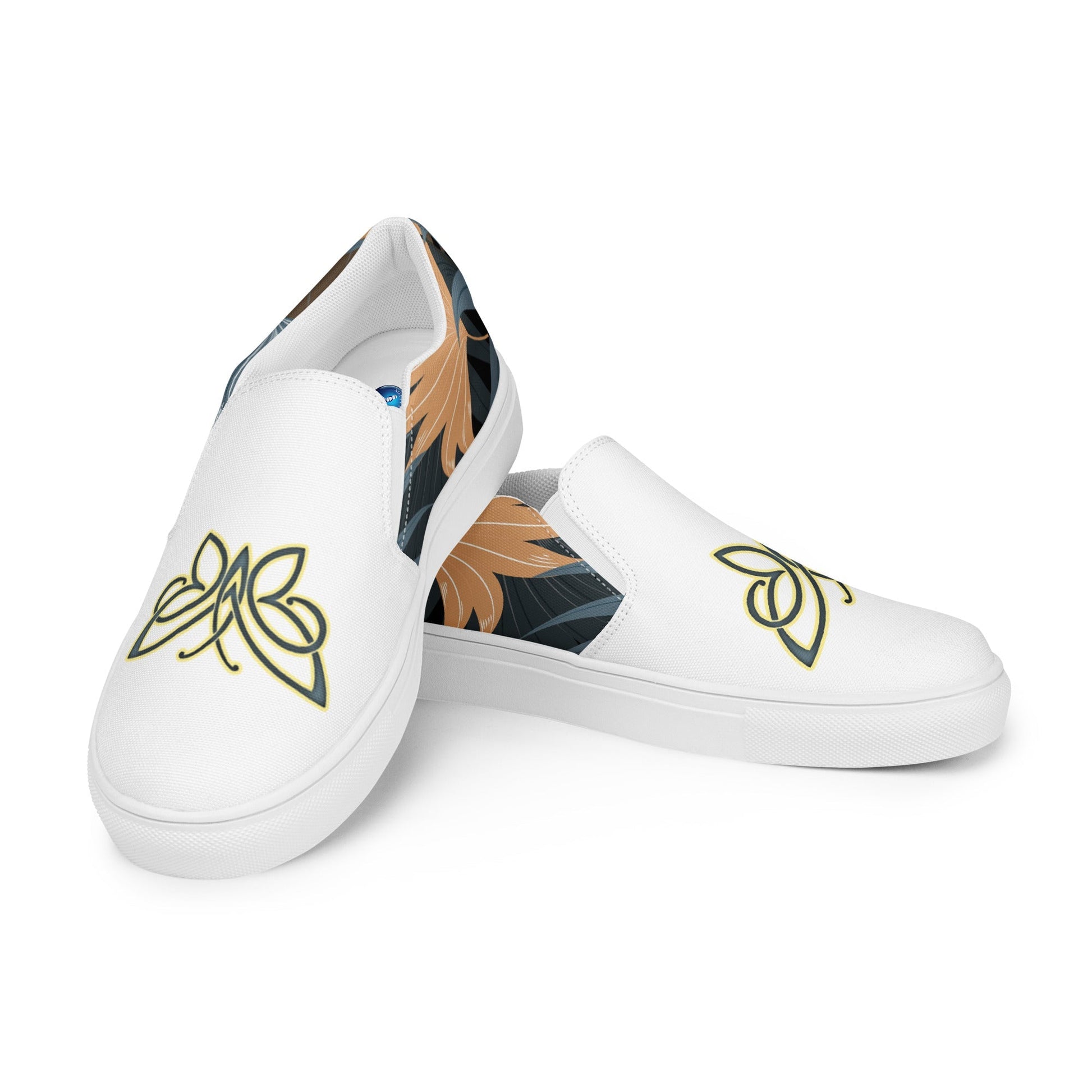 Butterfly Jungle women's slip-on canvas