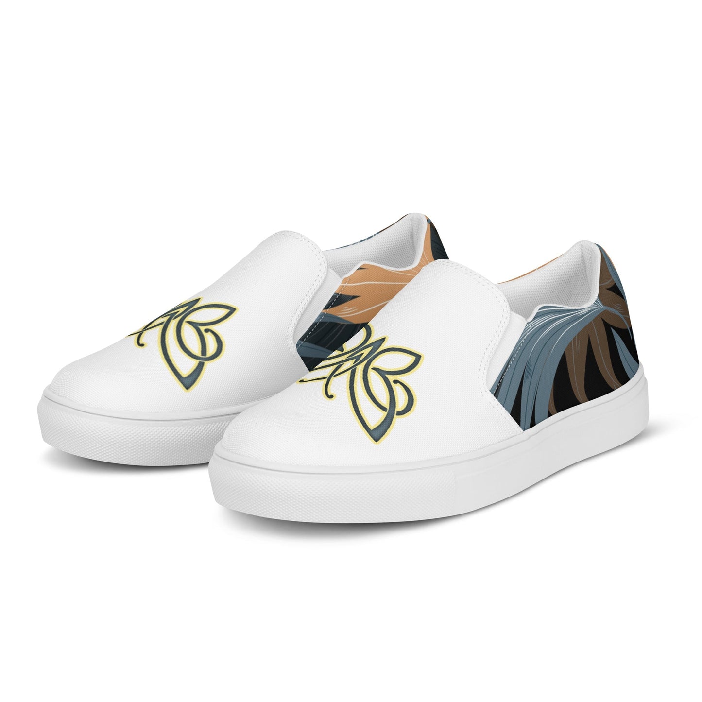 Butterfly Jungle women's slip-on canvas