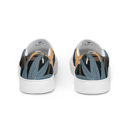 Butterfly Jungle women's slip-on canvas