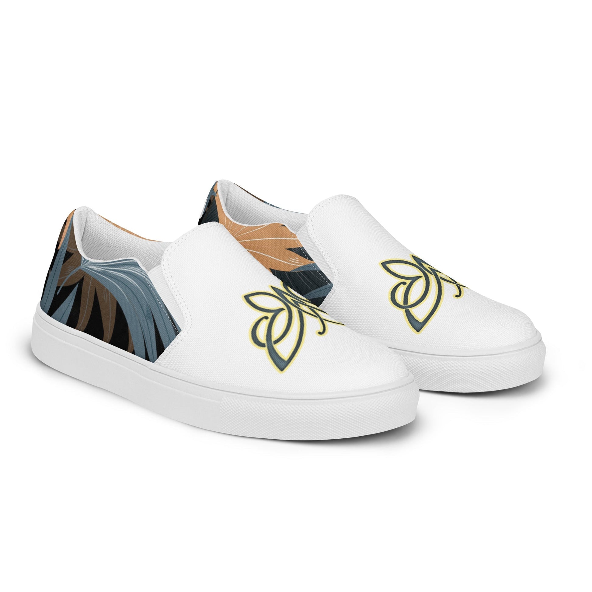 Butterfly Jungle women's slip-on canvas