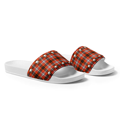 Calavera Plaid Men’s Slider Sandals