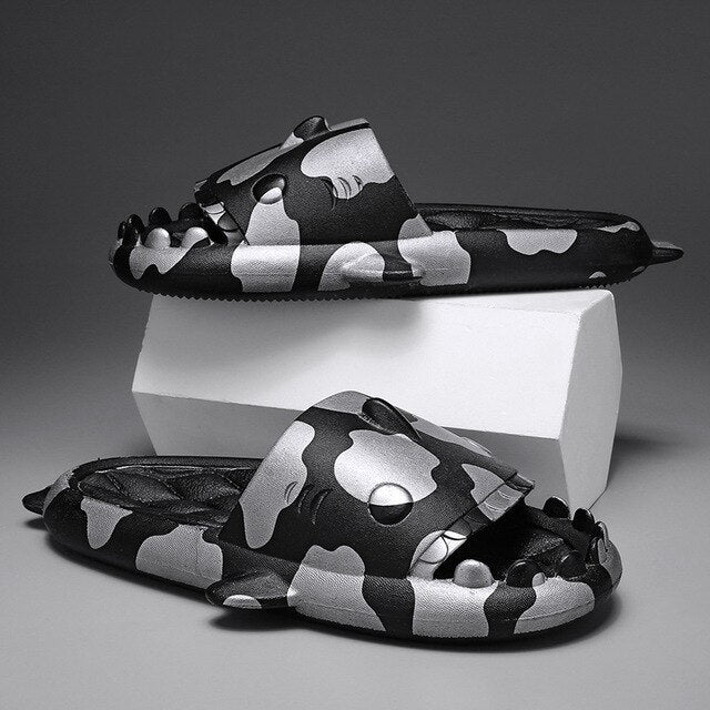 Camouflage Sharks Men's sliders