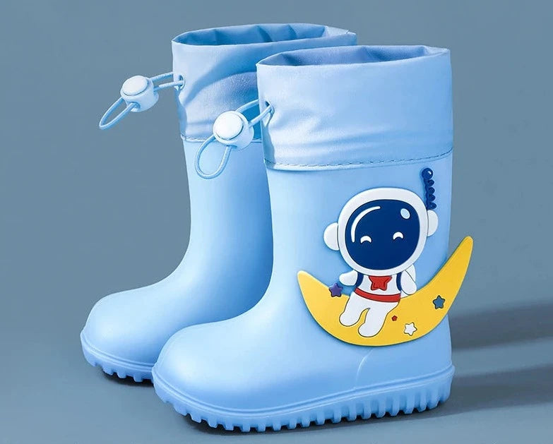 Characters Eva Children Rain Boots with elastic closure