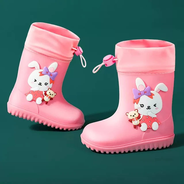 Characters Eva Children Rain Boots with elastic closure