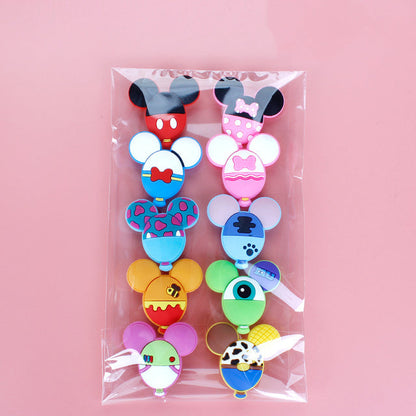 Charmy Mixed Characters -10pcs Charms for Crocs.