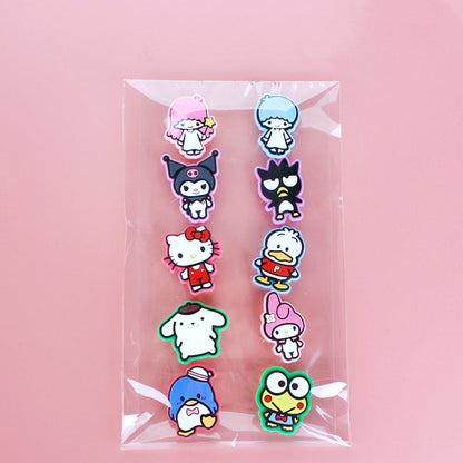 Charmy Mixed Characters -10pcs Charms for Crocs.