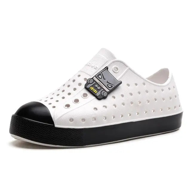 Children's Water slip-on Sneakers White Sole