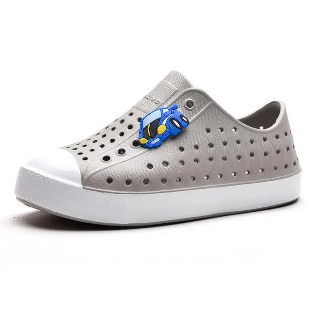 Children's Water slip-on Sneakers White Sole