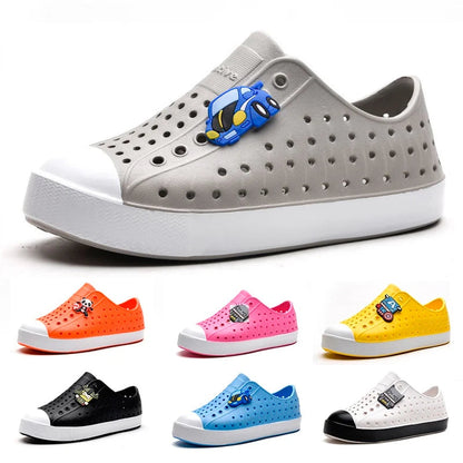 Children's Water slip-on Sneakers White Sole