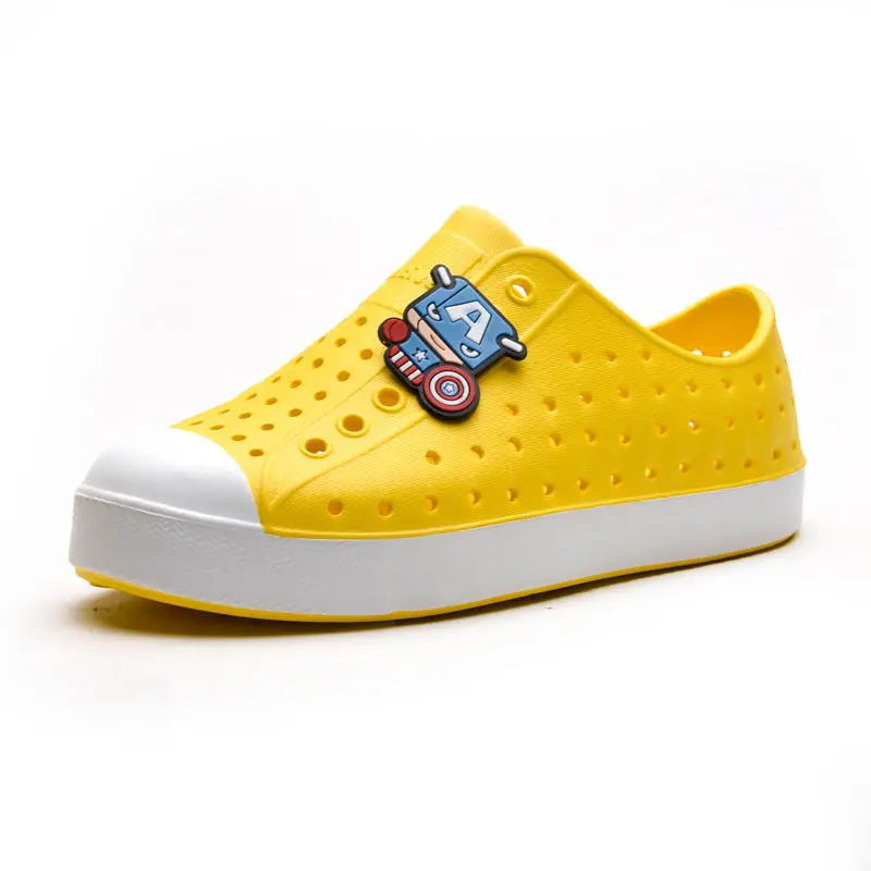 Children's Water slip-on Sneakers White Sole