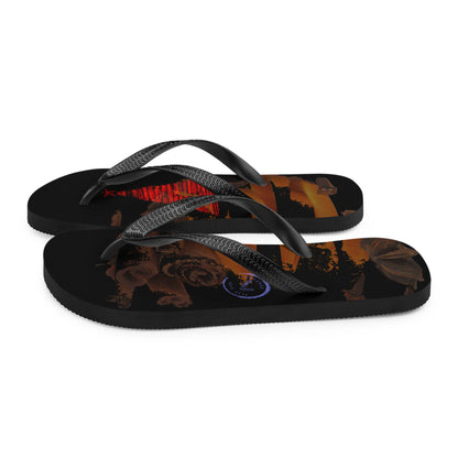 Cinnamon Christmas Flip-Flops Designs