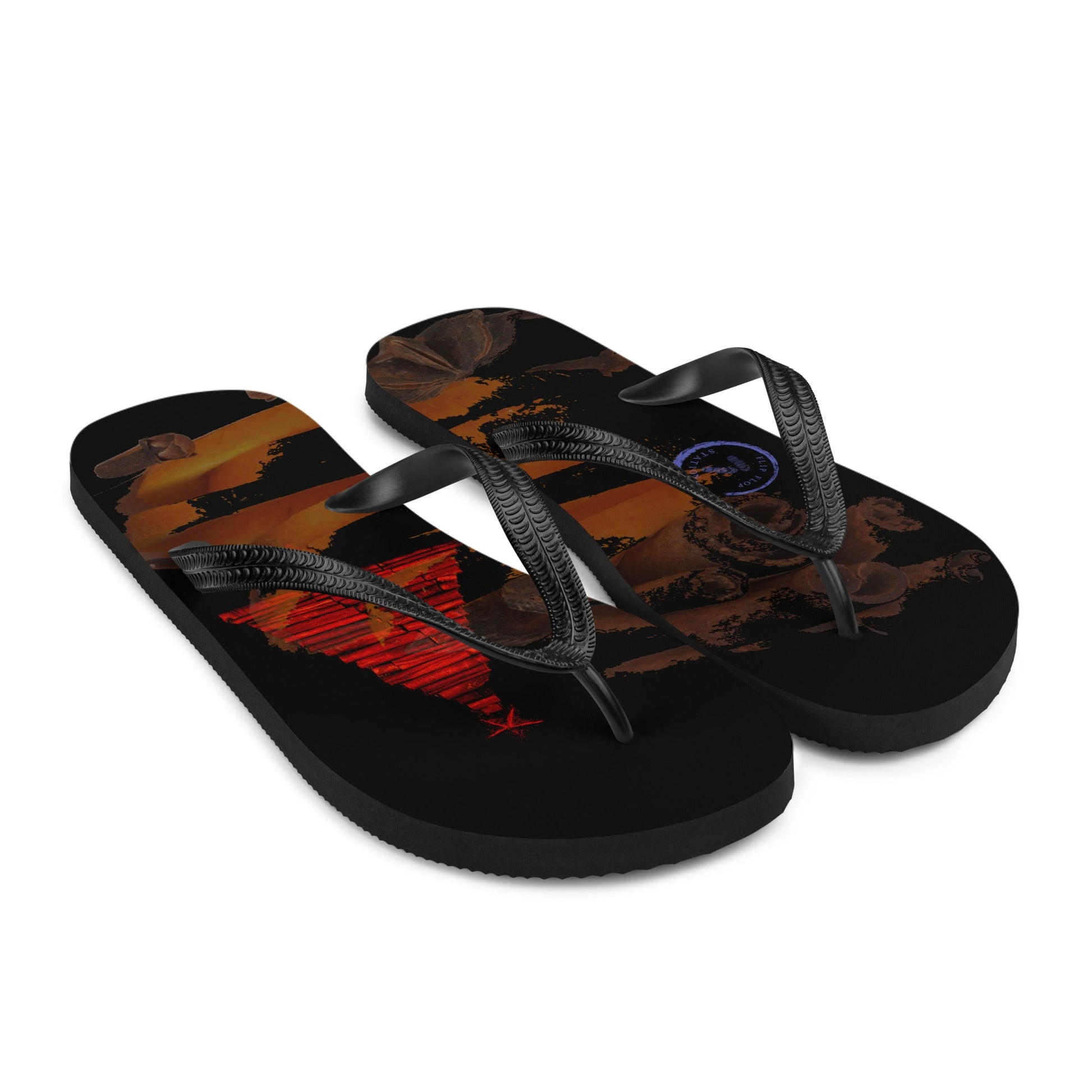 Cinnamon Christmas Flip-Flops Designs