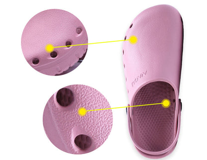 Clog style Shoes with Arch Support - Breathable & Non-Slip