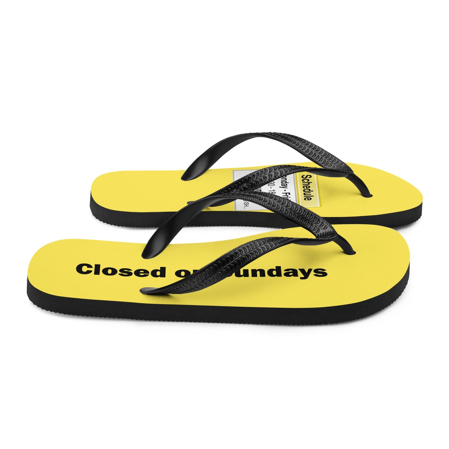 Closed on Sundays Flip-Flops