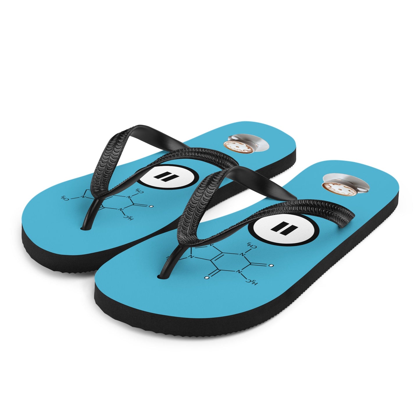 Coffee Formula Flip-Flops