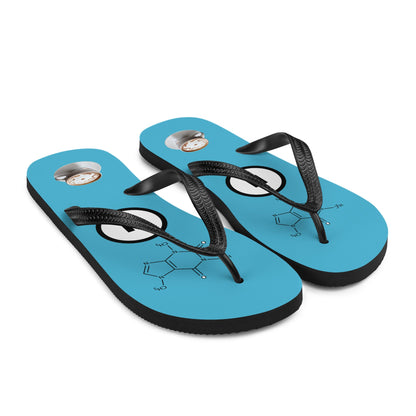 Coffee Formula Flip-Flops