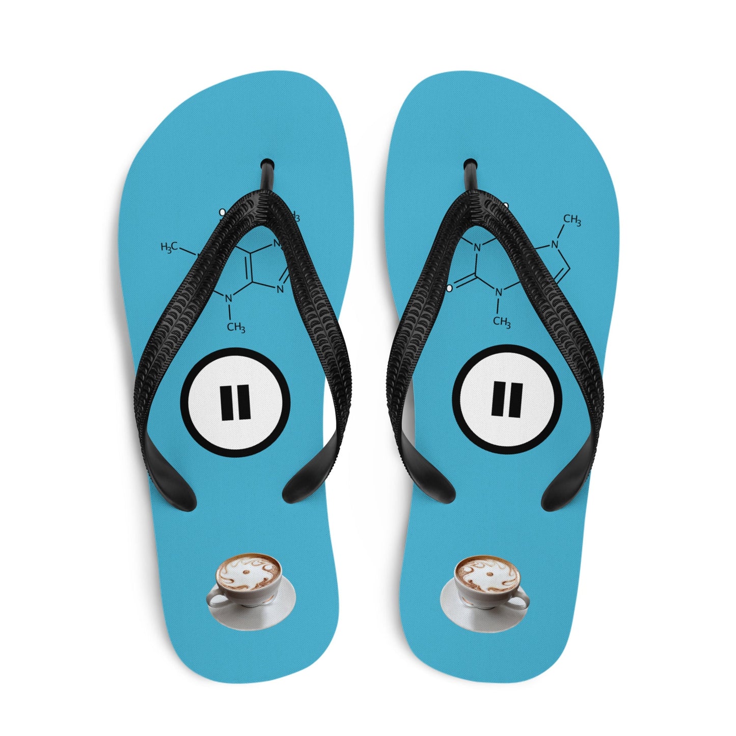 Coffee Formula Flip-Flops