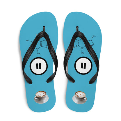 Coffee Formula Flip-Flops