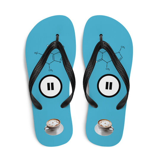 Coffee Formula Flip-Flops