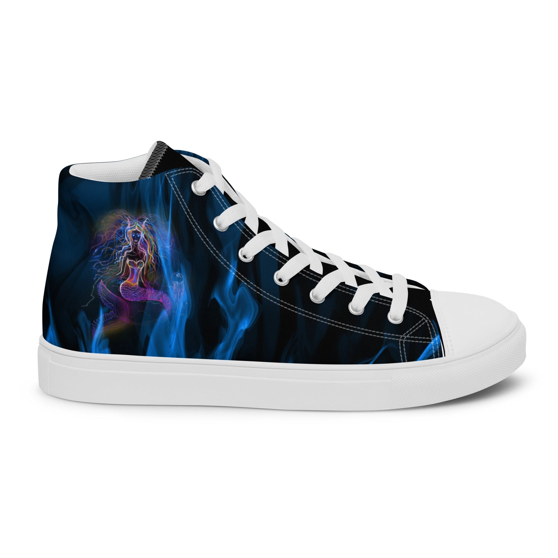 Crazy Siren in the Depth high top canvas shoes