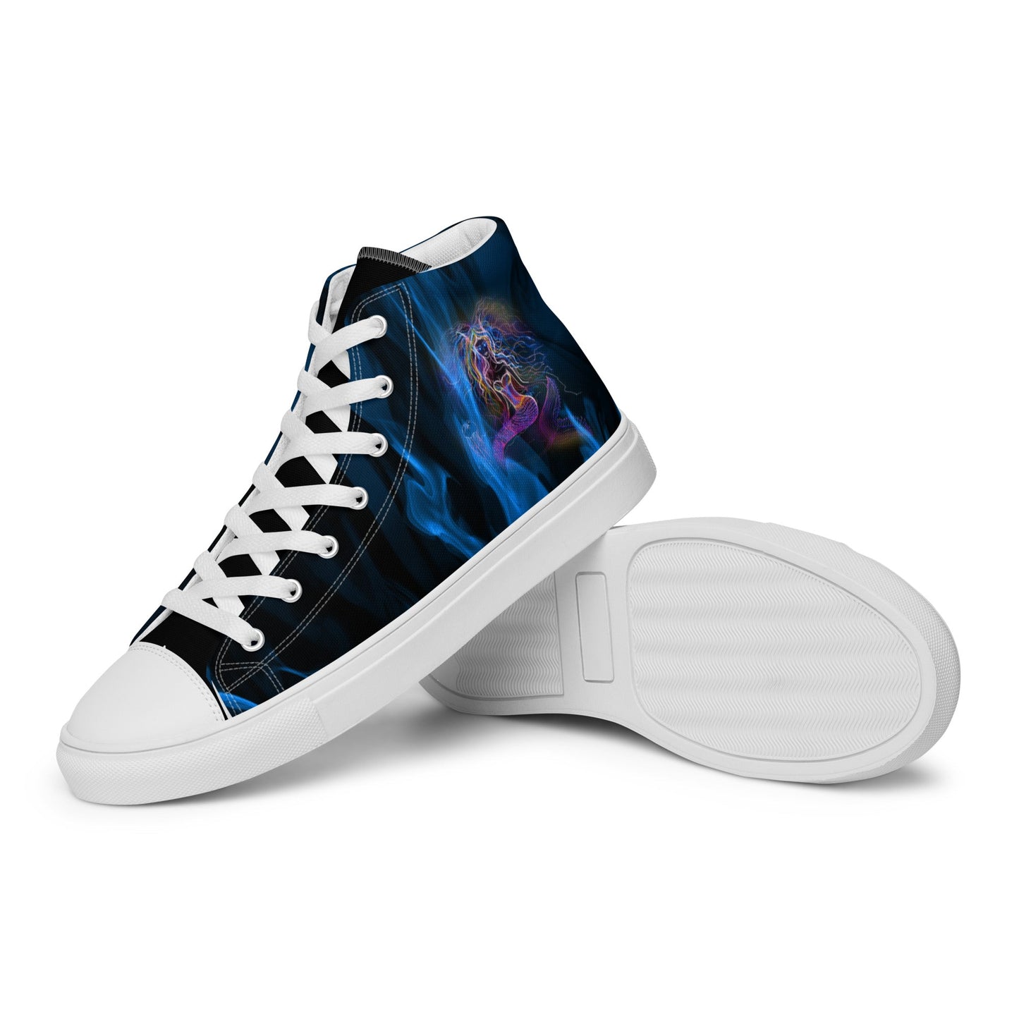 Crazy Siren in the Depth high top canvas shoes