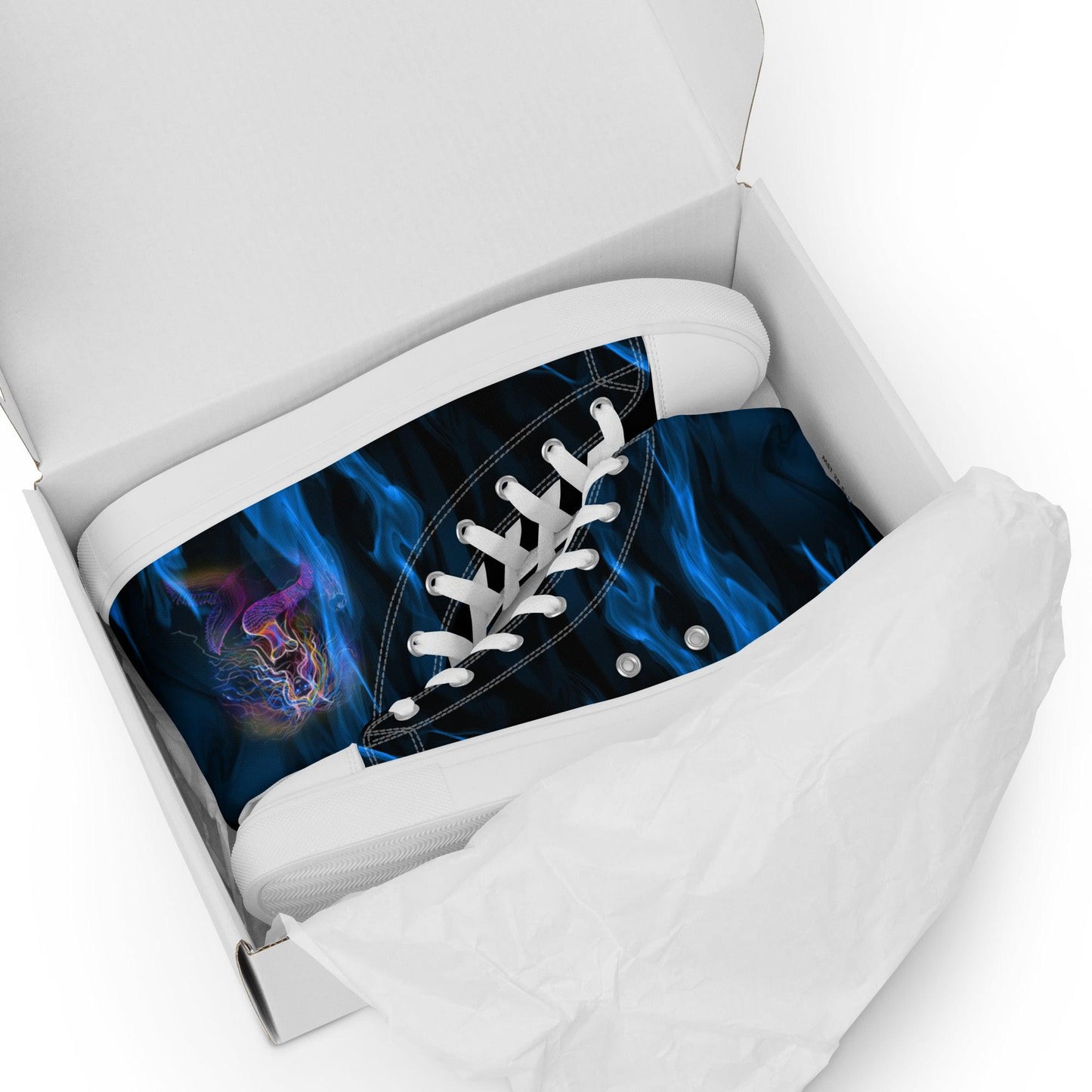 Crazy Siren in the Depth high top canvas shoes