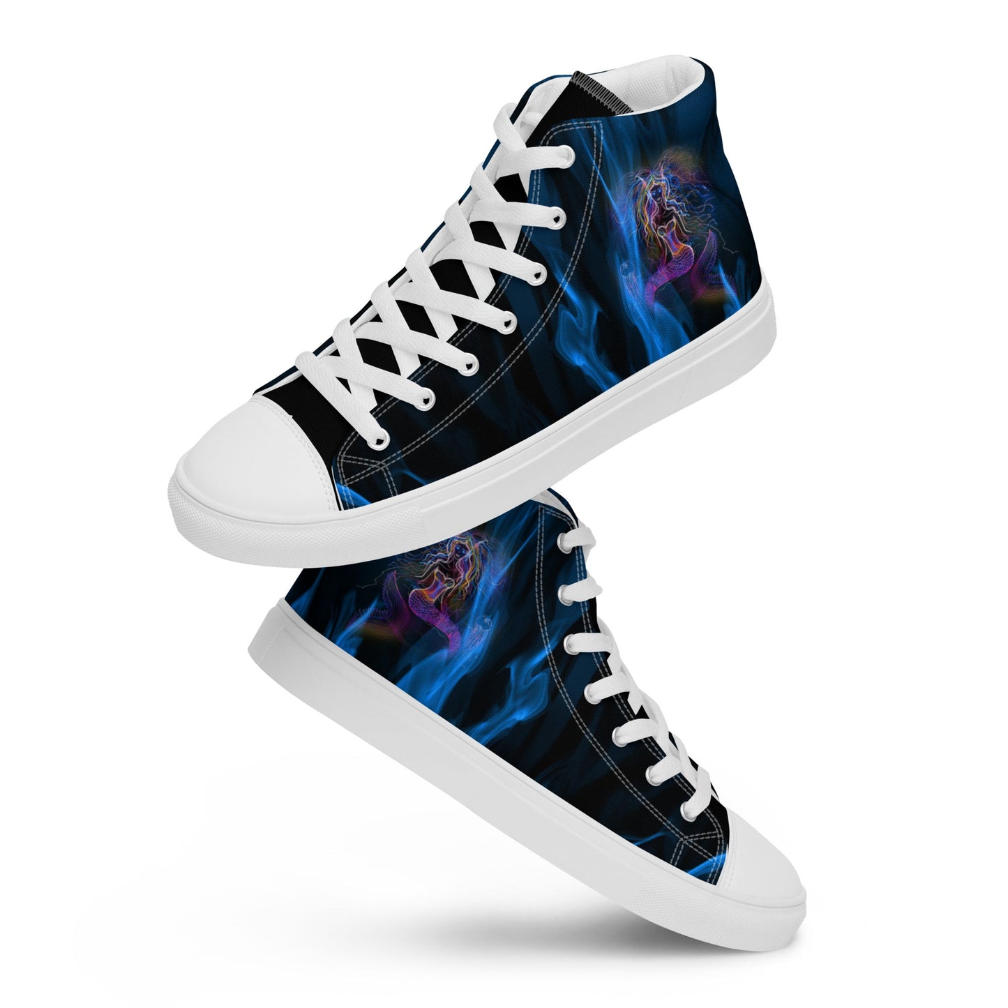 Crazy Siren in the Depth high top canvas shoes