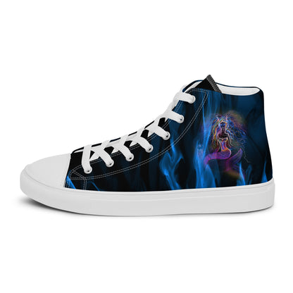 Crazy Siren in the Depth high top canvas shoes