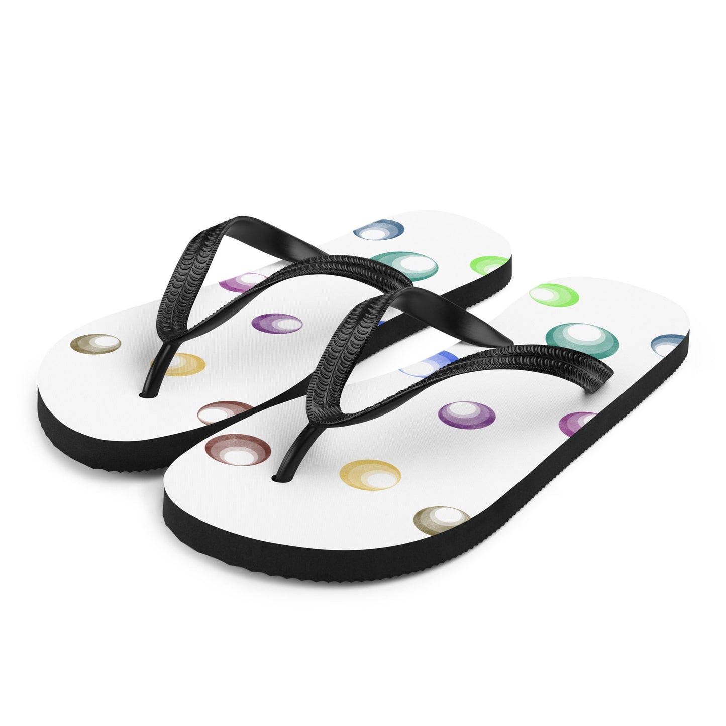 Disco Fun Flip-Flops