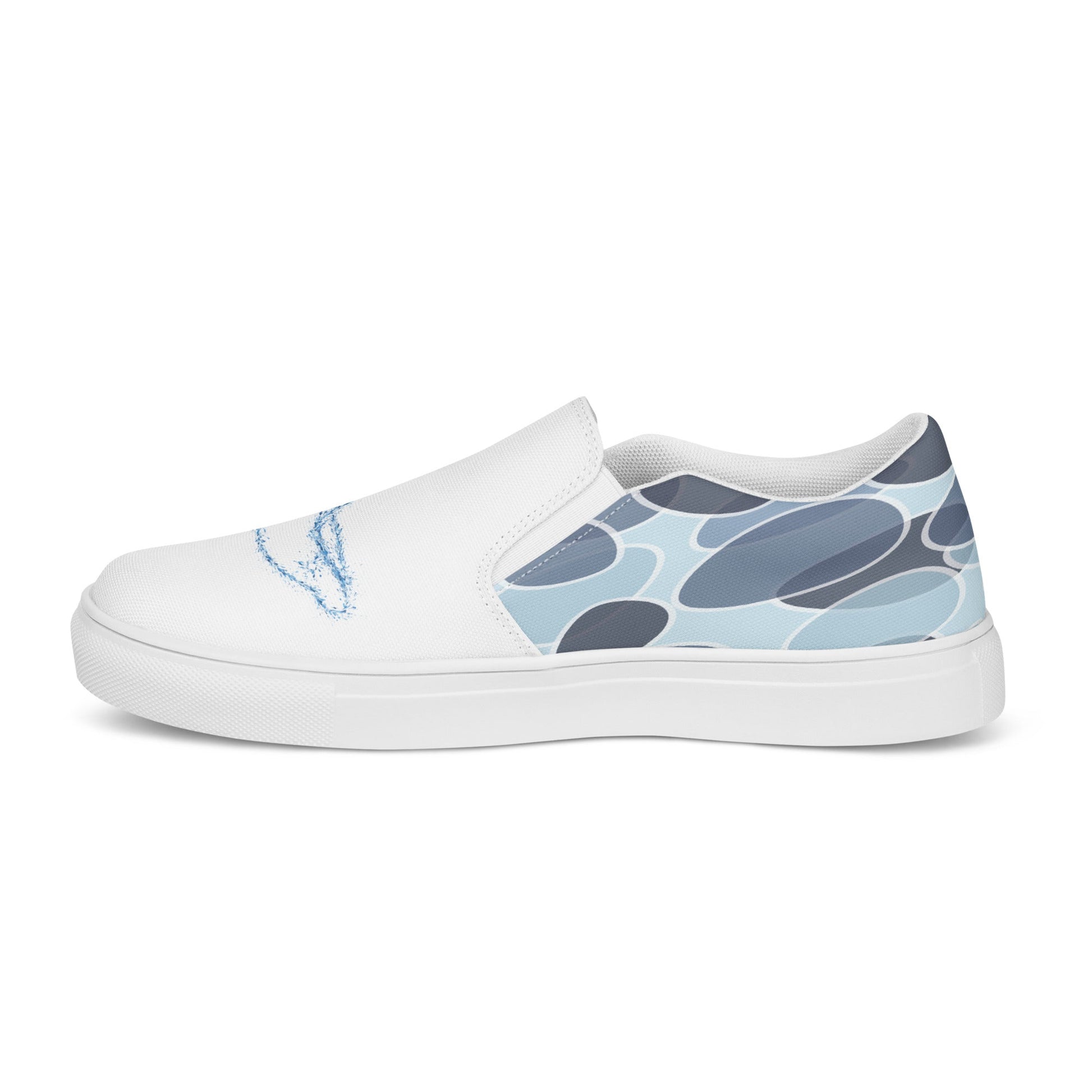 Dolphin's Dance women's slip-on canvas shoes