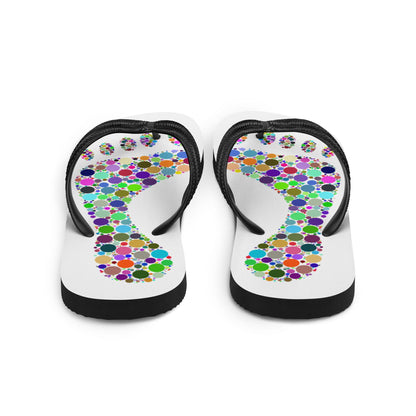 Dot Prints Flip-Flops