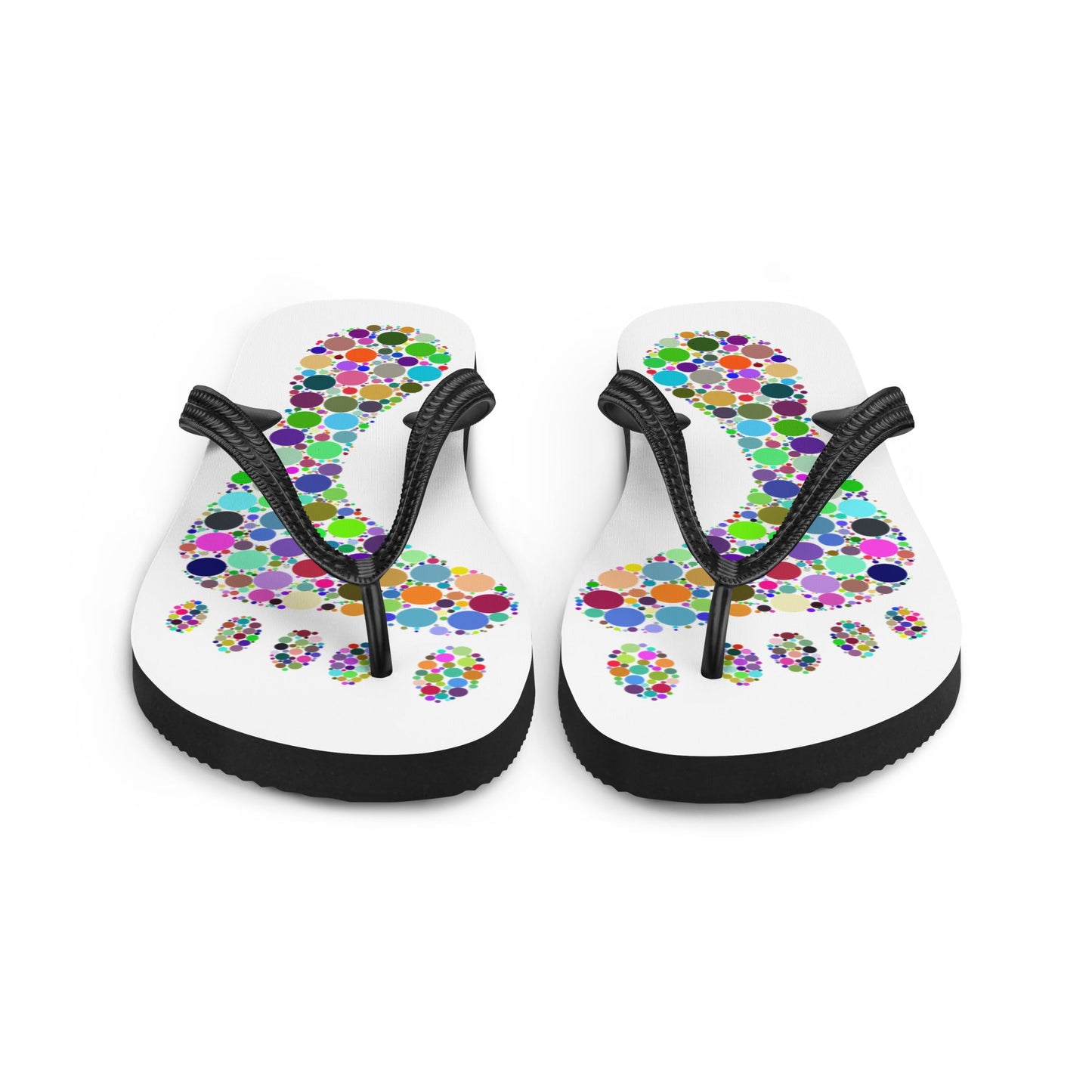 Dot Prints Flip-Flops