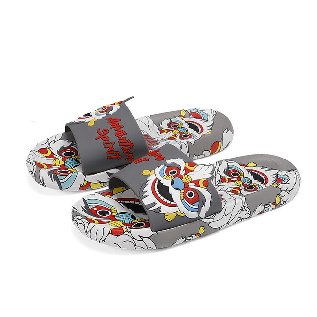 Dragon Spirit Men's Slider Sandals