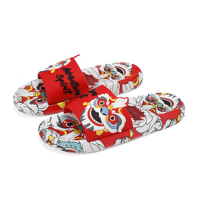 Dragon Spirit Men's Slider Sandals