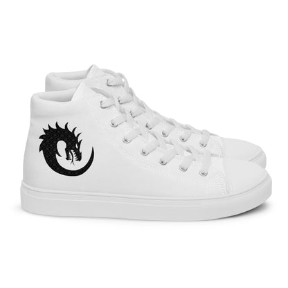 Dragon Twirl - Men’s high top canvas shoes