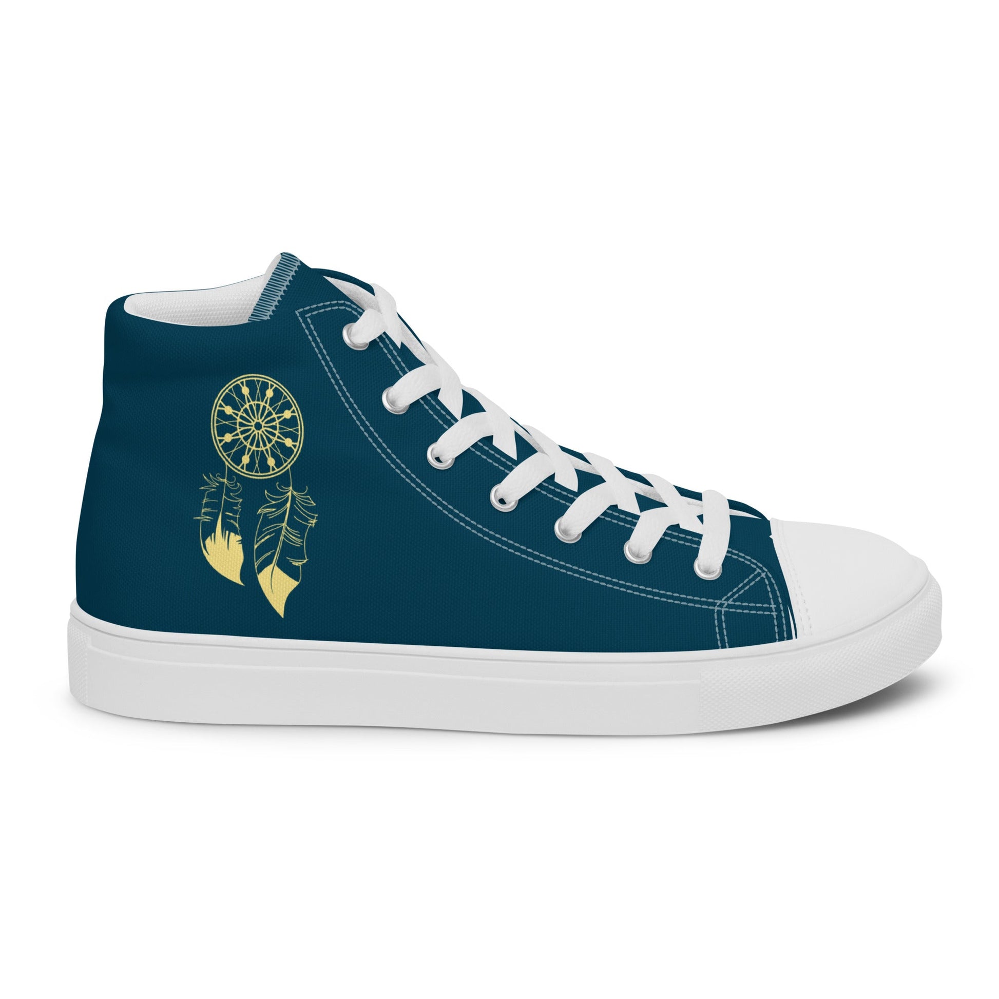 Dream Catcher - Men’s high top canvas shoes