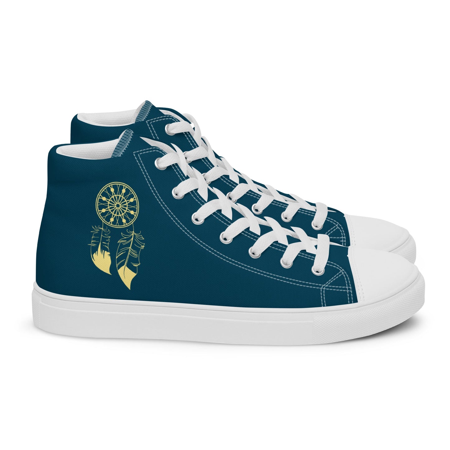 Dream Catcher - Men’s high top canvas shoes