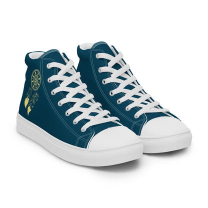 Dream Catcher - Men’s high top canvas shoes