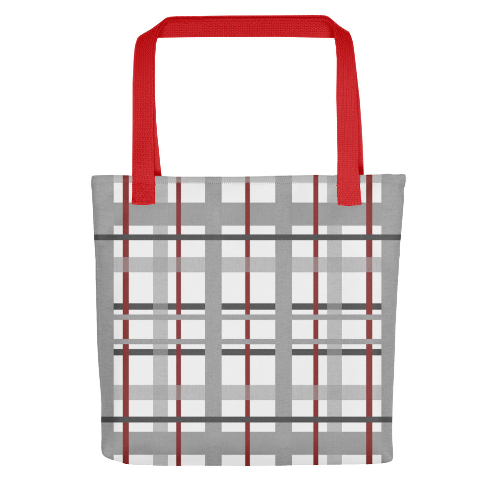 Elegant Plaid Tote bag