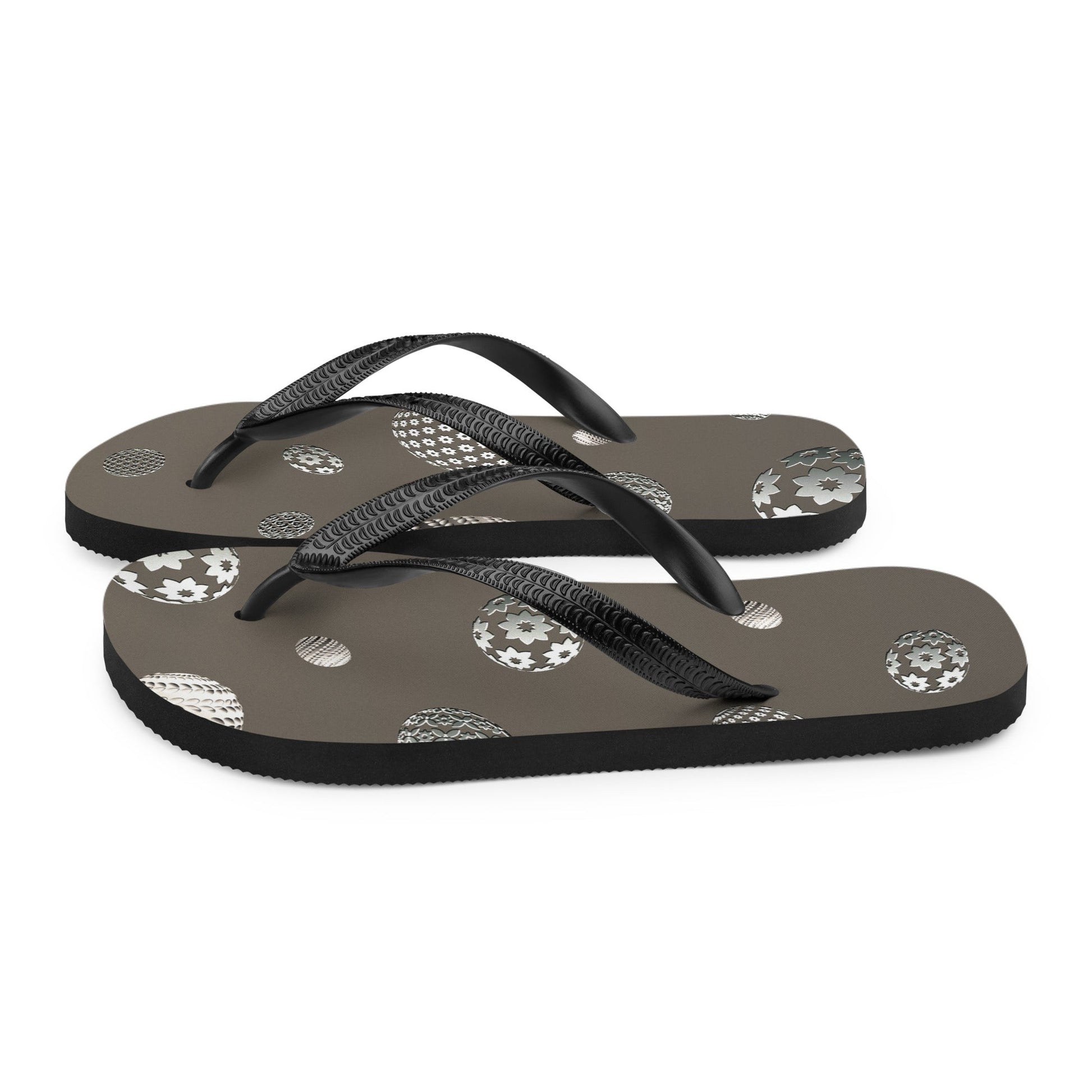 Elegant easter flip-flops