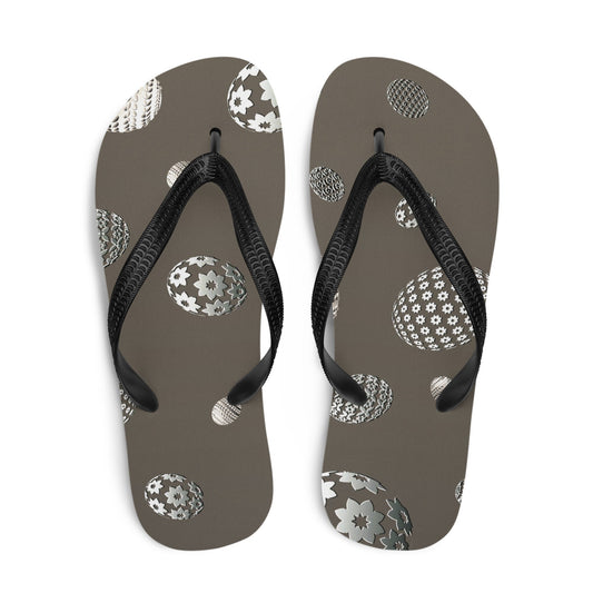 Elegant easter flip-flops